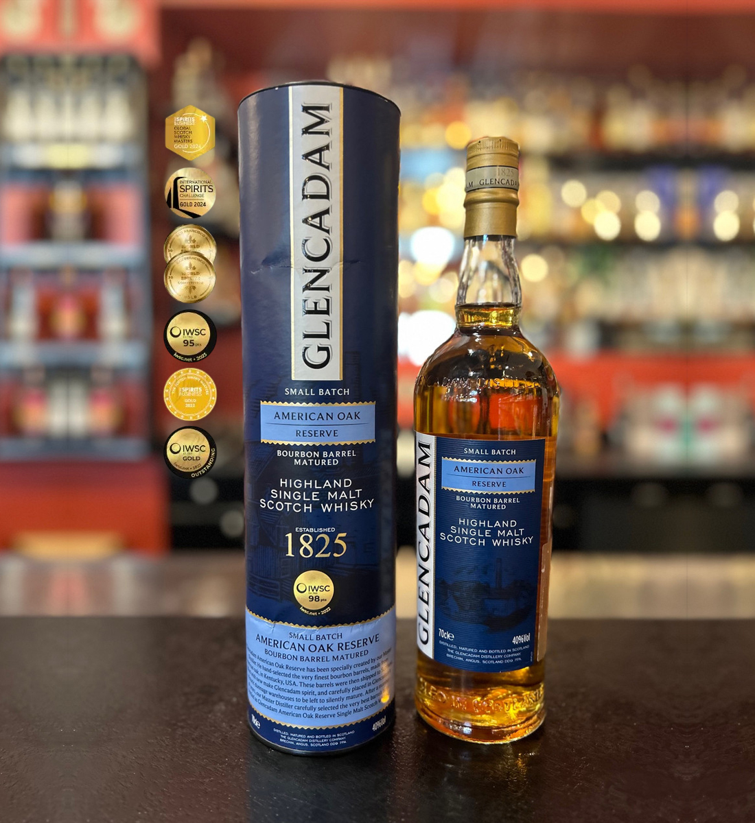 Glencadam American Oak Reserve Highland Single Malt Scotch Whisky 0.7L